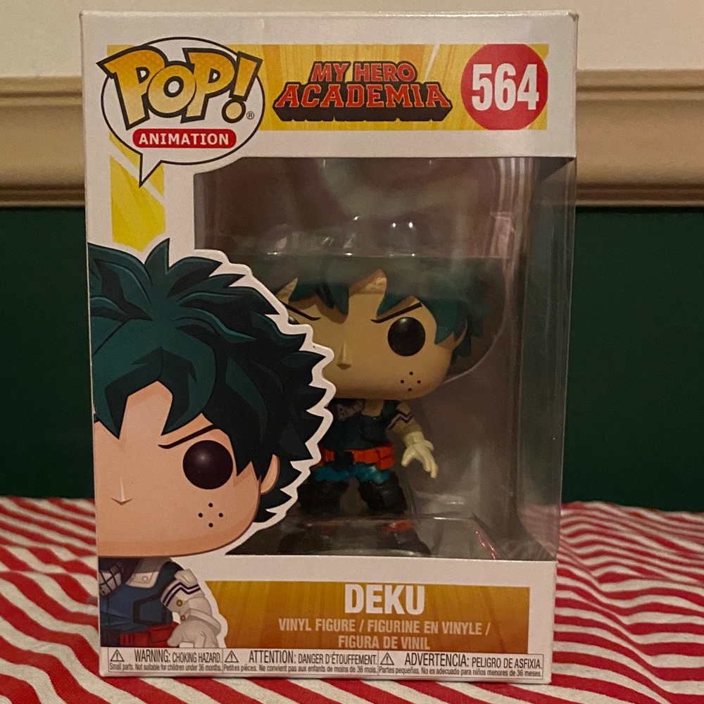 Funko Pop My Hero Academia Deku Figure with Green Hair